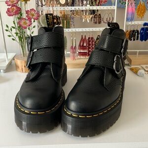 Heart Clasp Doc Martens